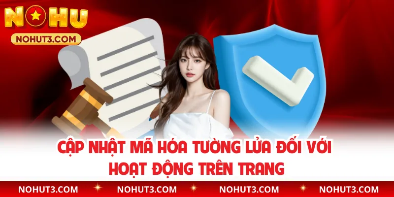 Cập nhật mã hóa tường lửa đối với hoạt động trên trang